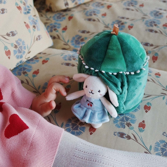 Konges Slojd Bunny Ballerina Toy - Picture 3 of 3